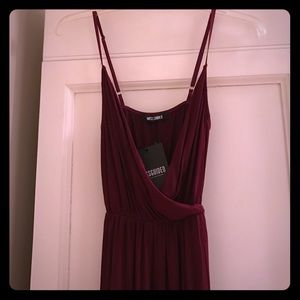 Missguided Burgundy Romper
